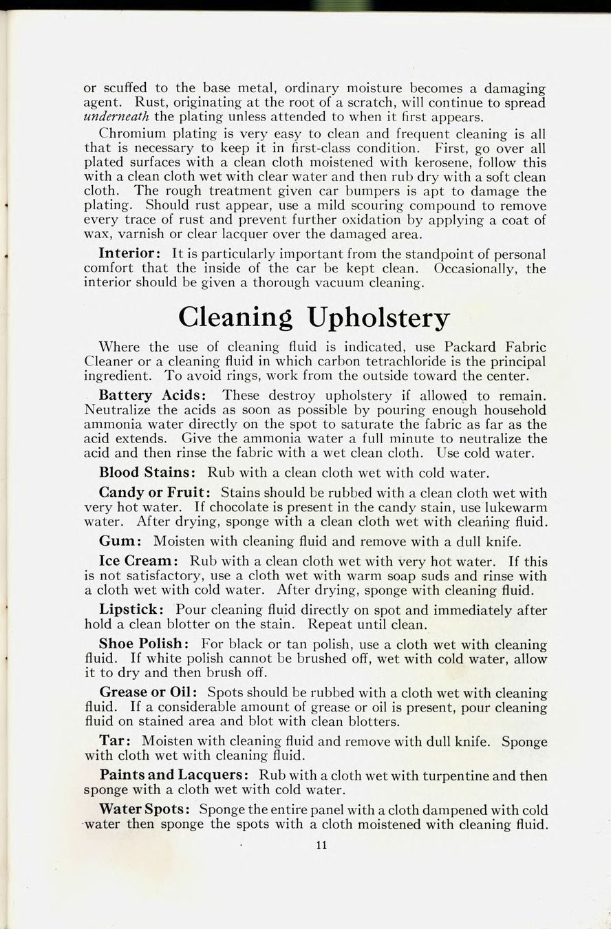 1941 Packard Owners Manual Page 4